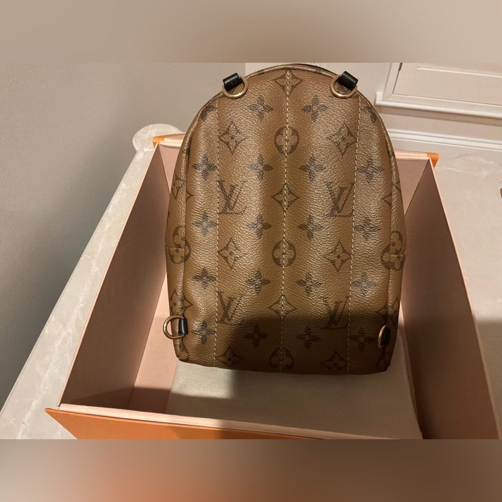 LOUIS VUITTON REVERSE MONOG PALM SPRINGS MINI - Picture 9 of 10